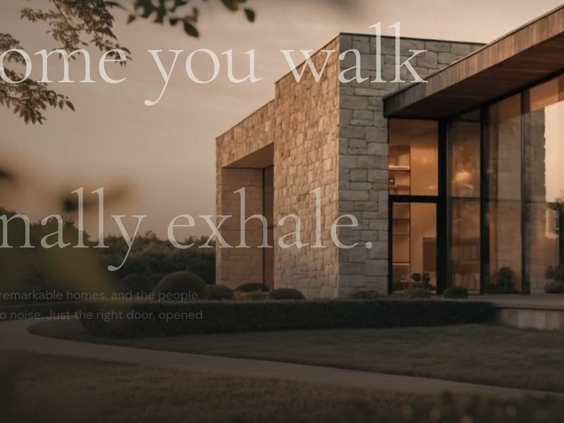 HAVEN luxury real estate demo website by Summit Website Development